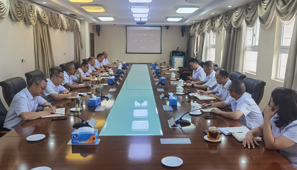 公司召开党委扩大会议